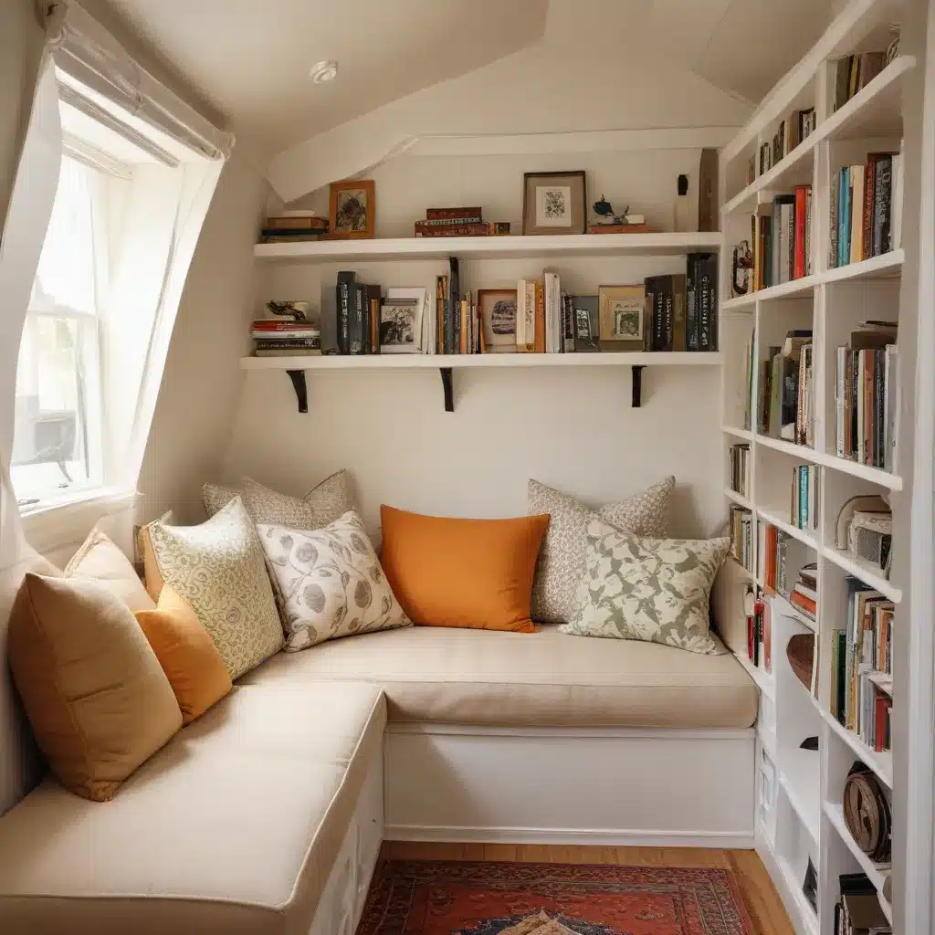 Crafting a Cozy Reading Nook in Tight Quarters