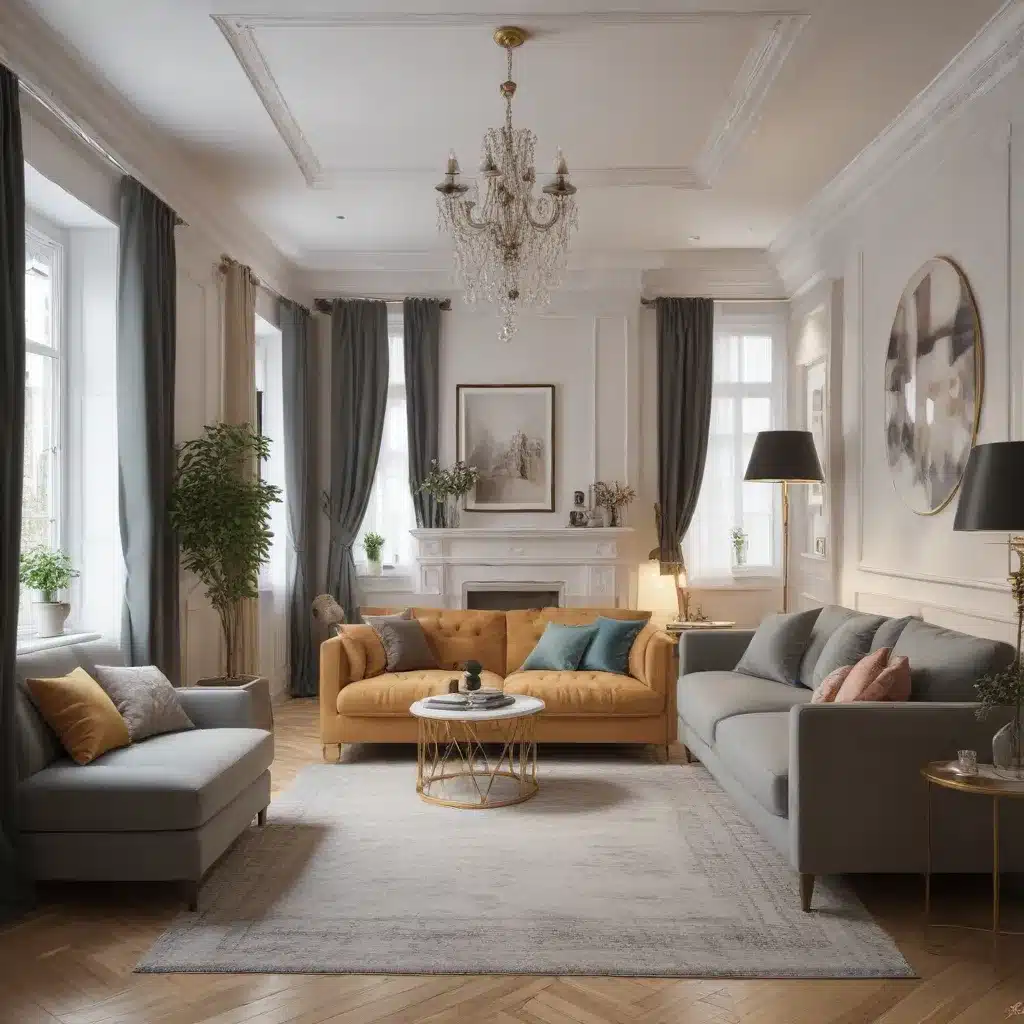 Creating Illusions of Grandeur in Petite Apartments