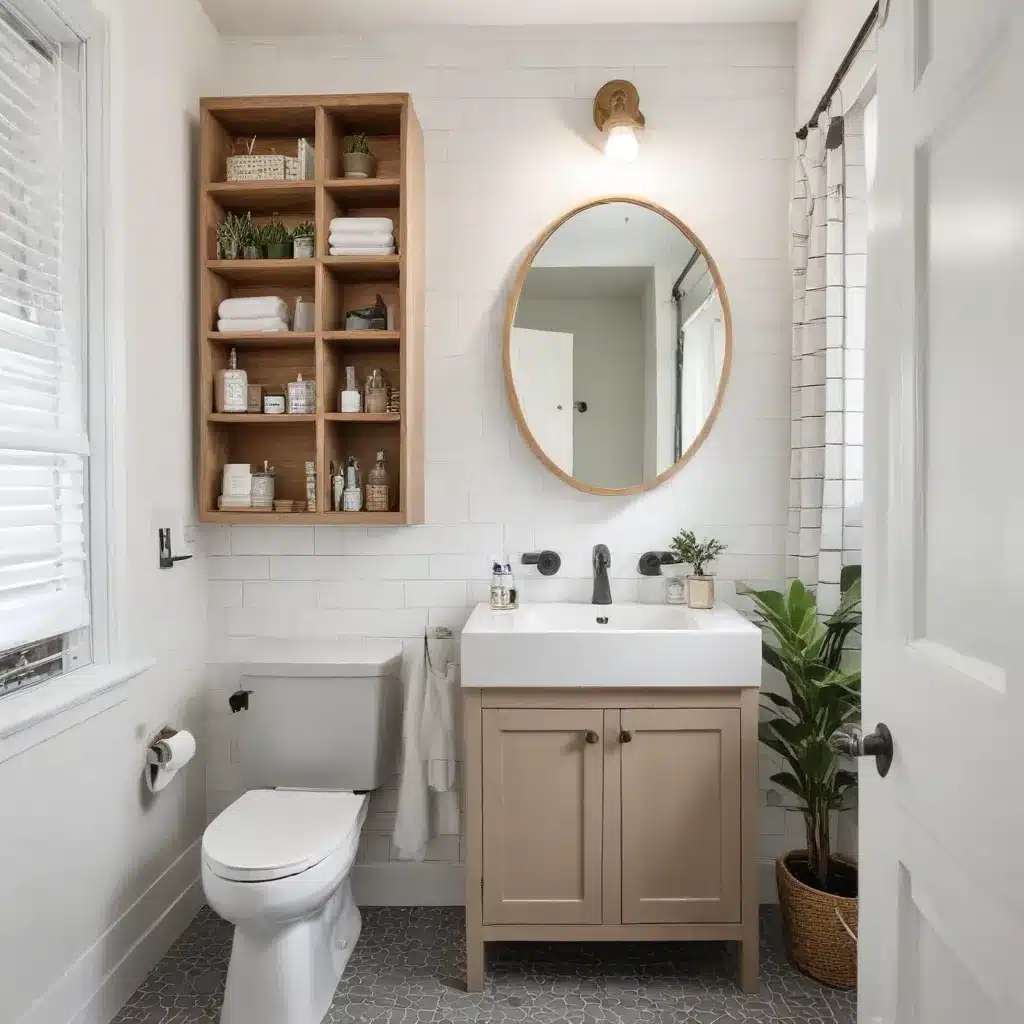 Maximizing Small Bathrooms: Clever Storage and Layout Tricks