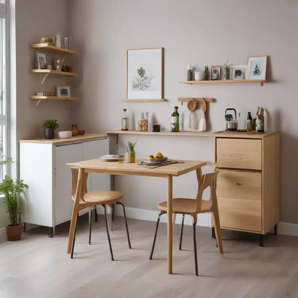 Multifunctional Furnishings for Flexible Small-Space Dining