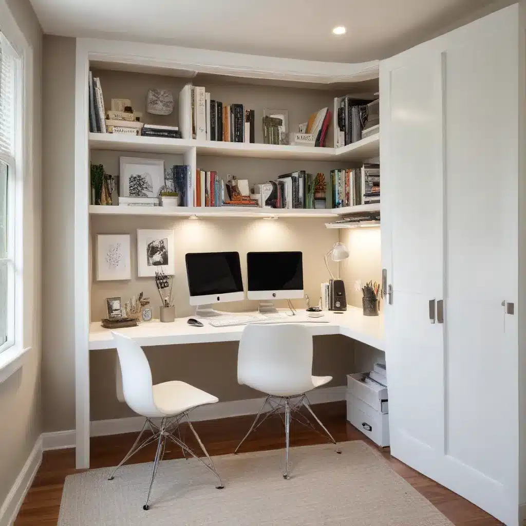 Multifunctional Home Offices for Tight Quarters: Space-Saving Design