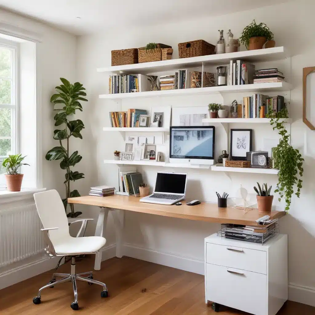 Multifunctional Home Offices for Tight Spaces