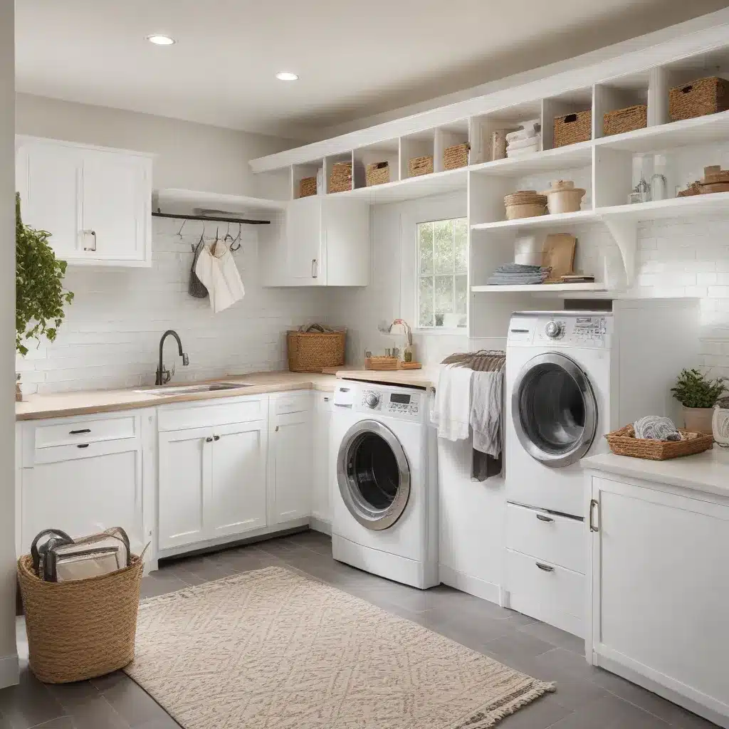 Multifunctional Laundry Rooms: Streamlining Chores with Style