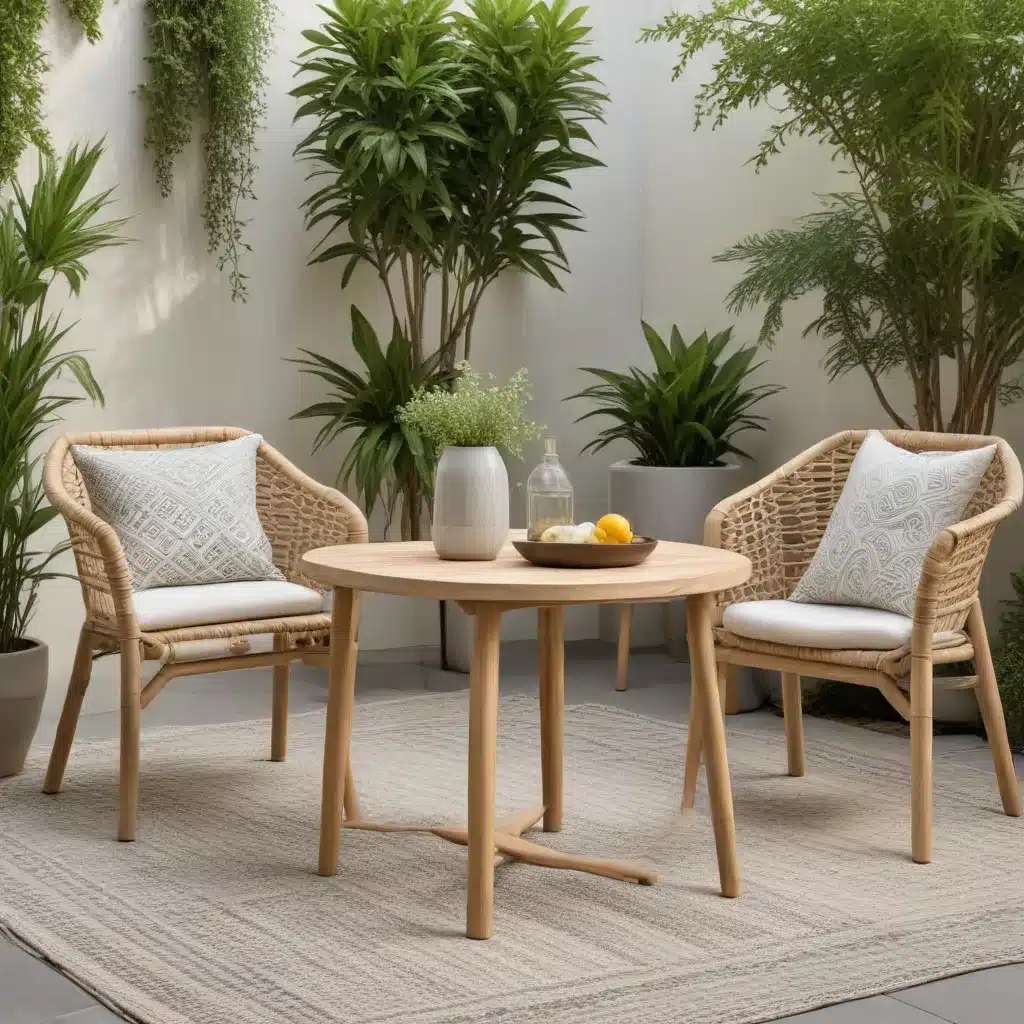 Sustainable and Stylish Outdoor Furnishings for Small Spaces